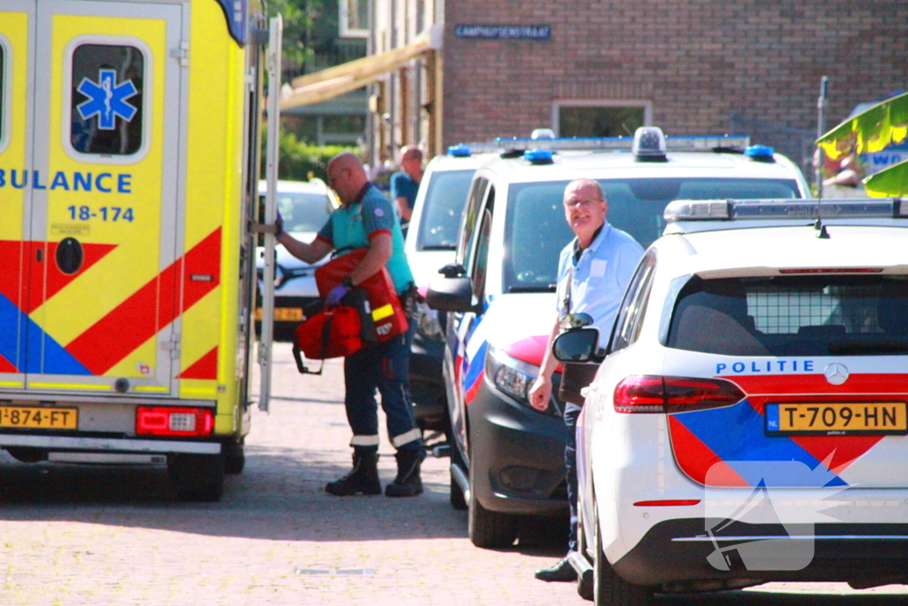 Gewonde na steekpartij in tuin