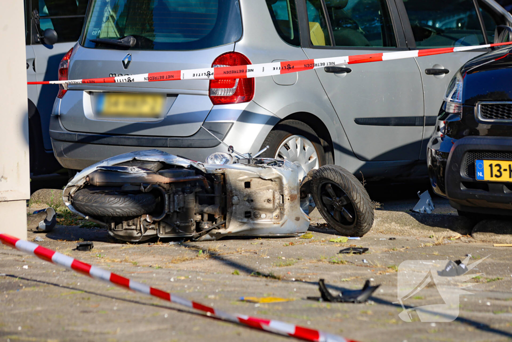 Pistool aangetroffen na ongeval