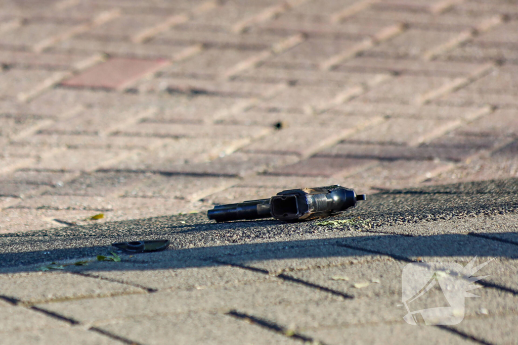 Pistool aangetroffen na ongeval