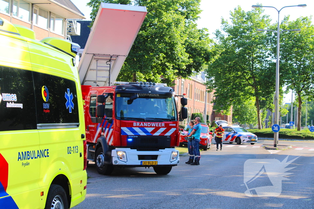 Brand bij grillrestaurant