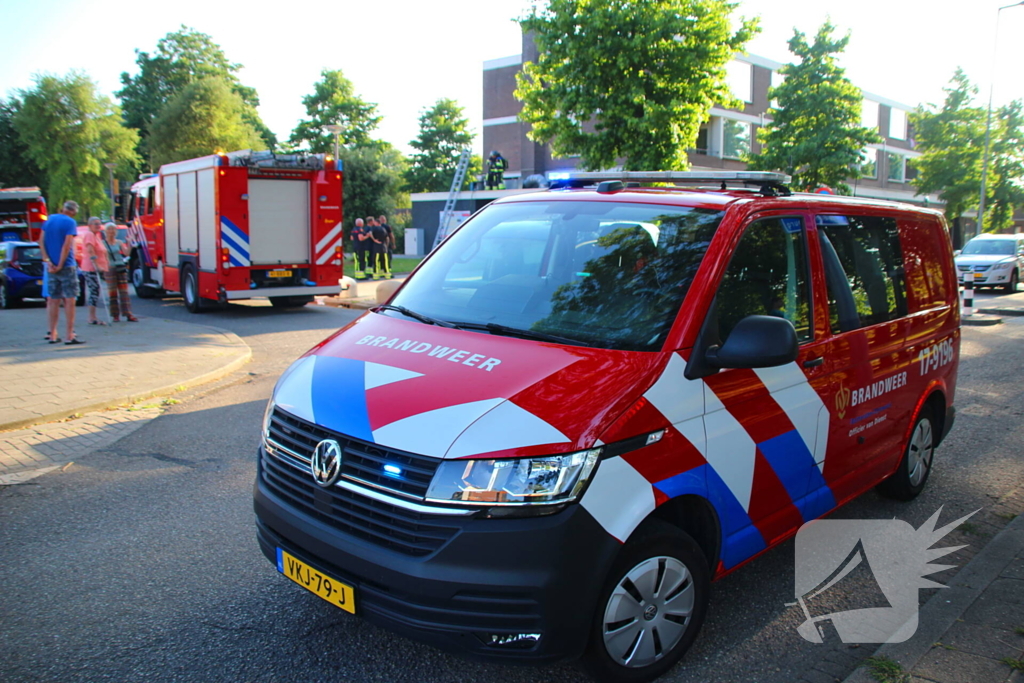 Brand in afzuiginstallatie snackbar