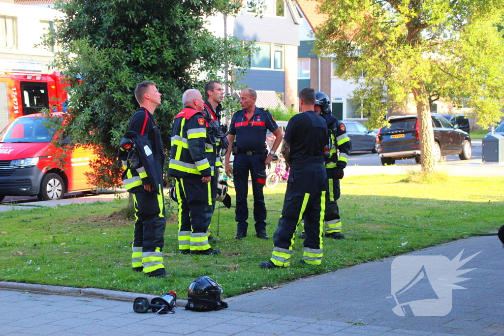 Brand in afzuiginstallatie snackbar
