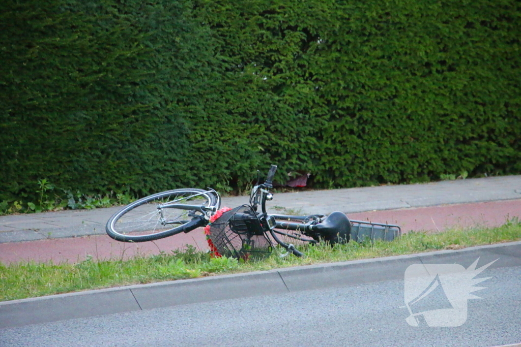 Traumahelikopter ingezet bij fietsongeval