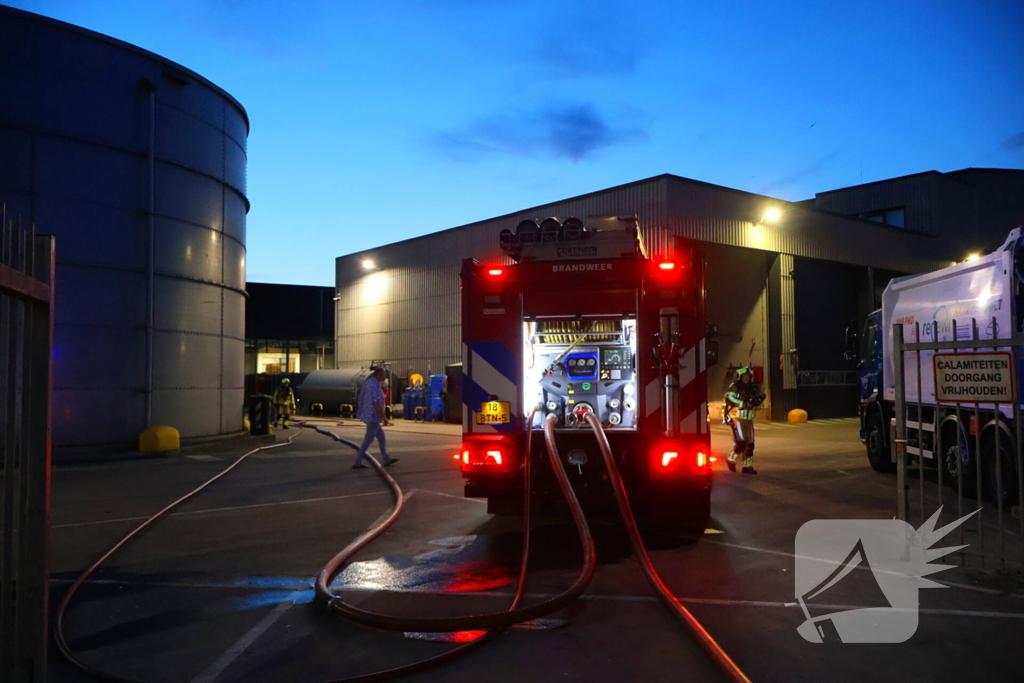 Containerbrand onder controle