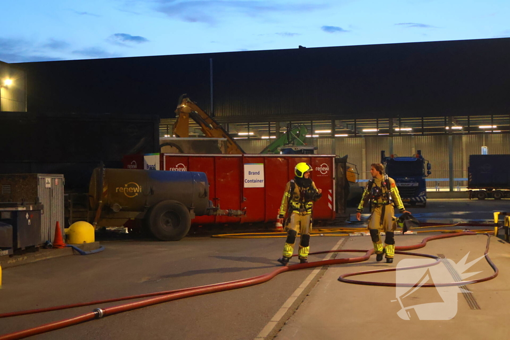 Containerbrand onder controle