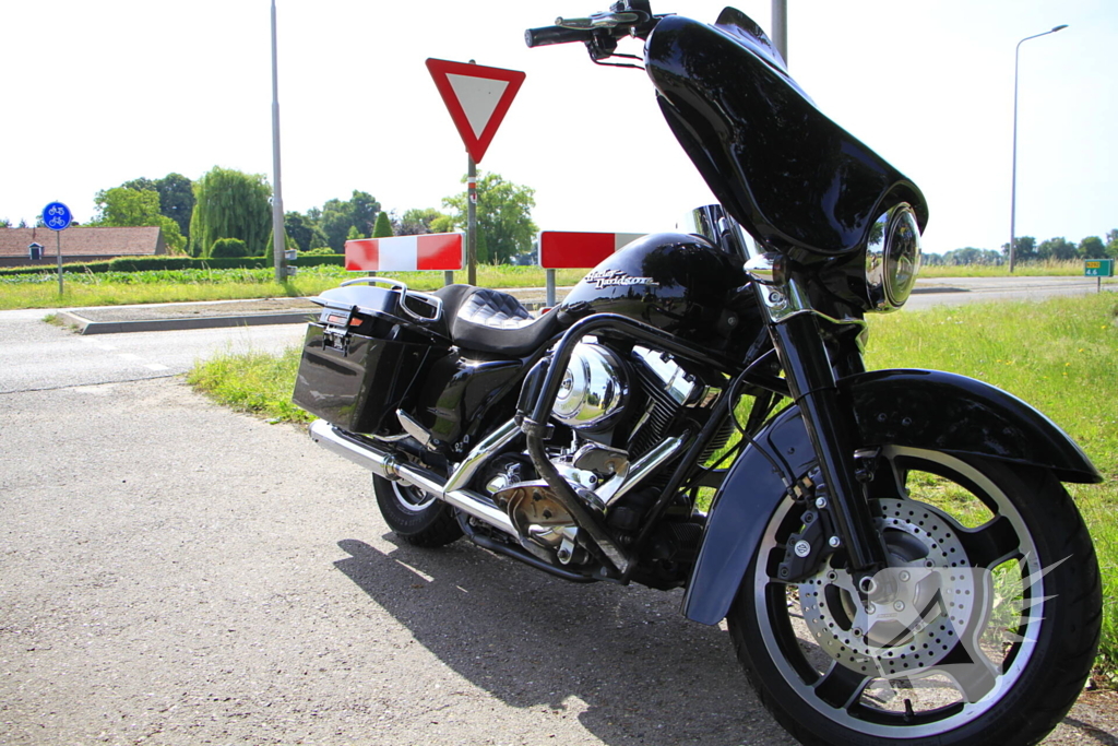 Motorrijder gewond na ongeval