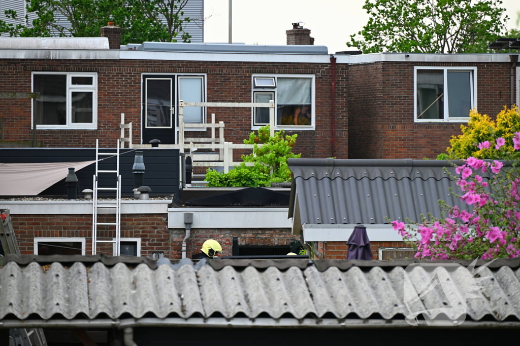 Schuurbrand snel onder controle