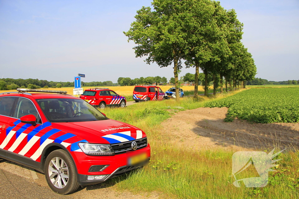 Vaatjes met onbekende inhoud aangetroffen