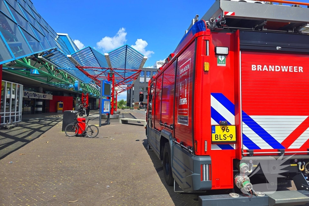 Brand in passagierstrein door warme remmen