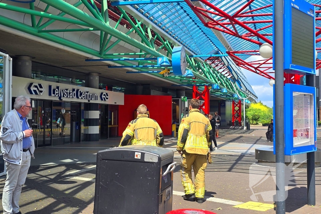 Brand in passagierstrein door warme remmen