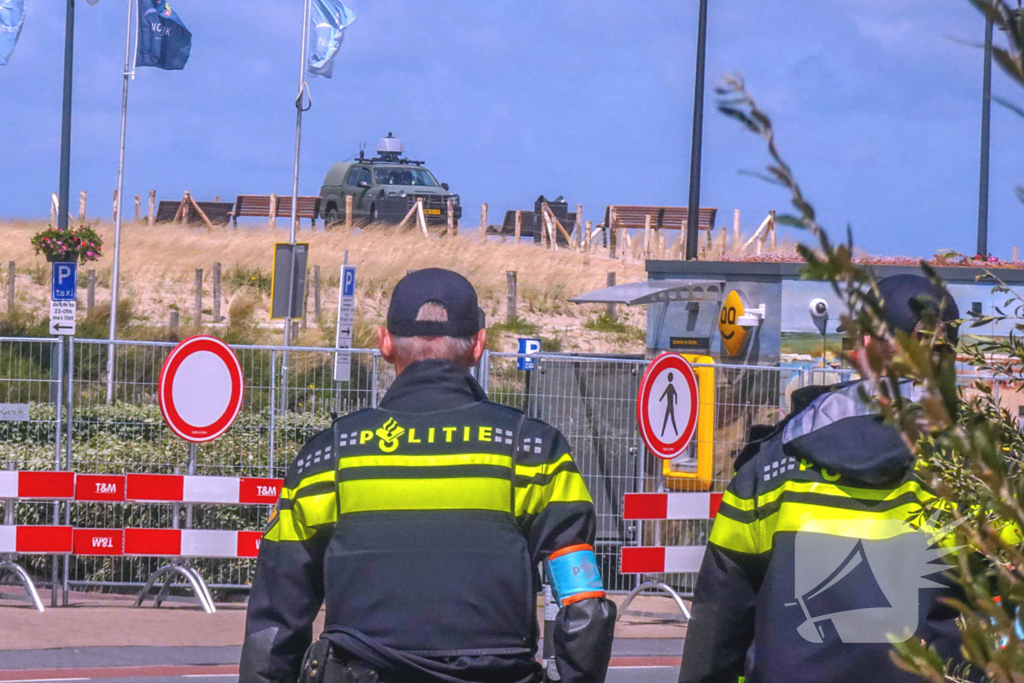 Badplaats gereed voor de NAVO top en ontvangst Trump