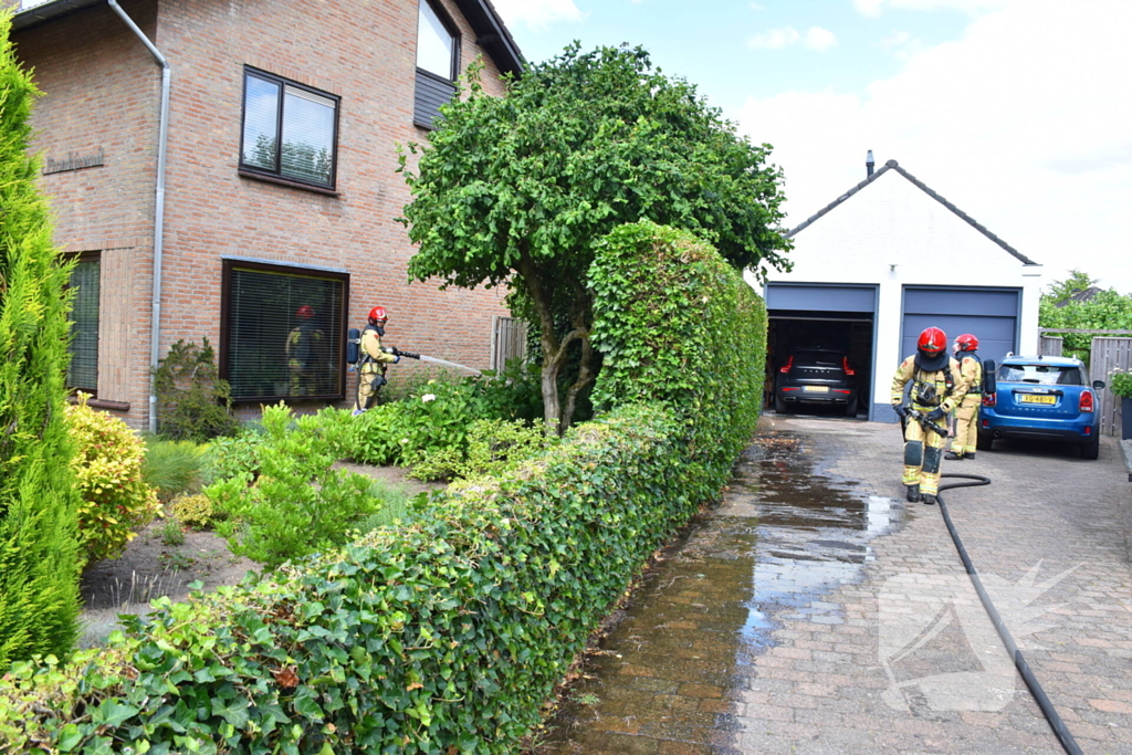 Snelle reactie voorkomt grote brandschade