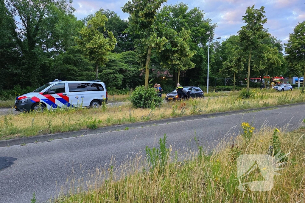 Botsing tussen fatbiker en automobilist dreigt uit de hand te lopen