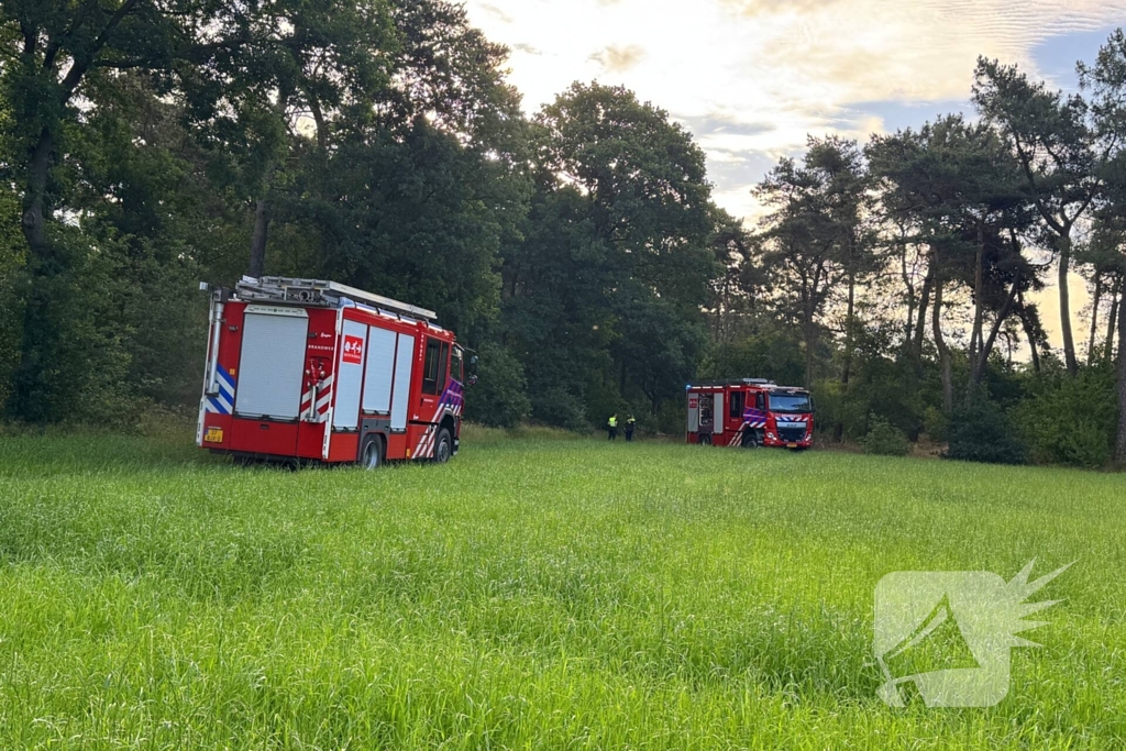 Bosbrand snel onder controle na brandweeractie