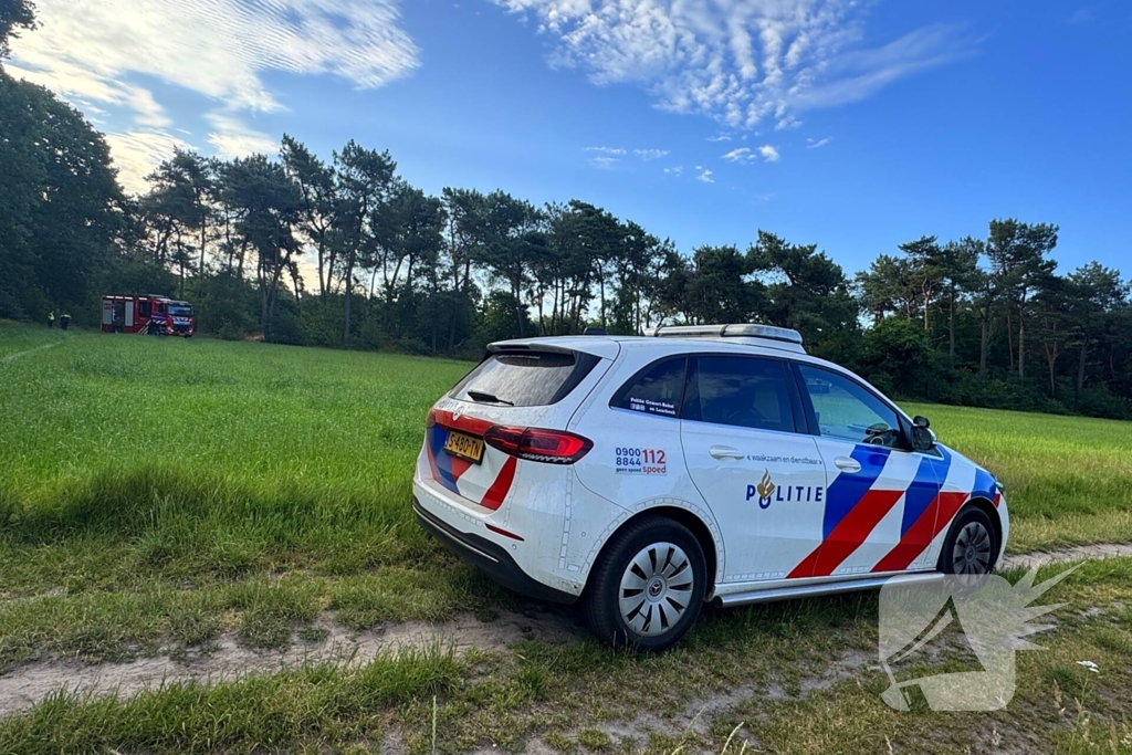 Bosbrand snel onder controle na brandweeractie