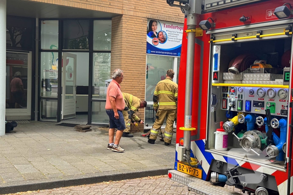 Gebouwbrand veroorzaakt door sigarettenpeuken