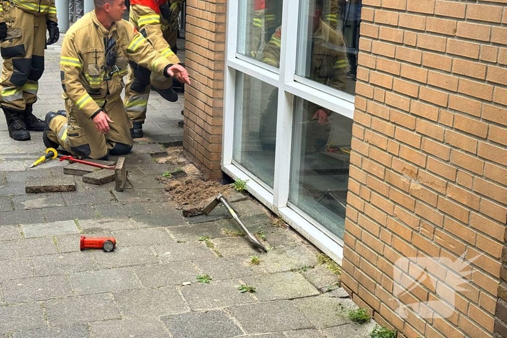Gebouwbrand veroorzaakt door sigarettenpeuken