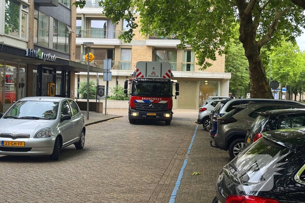 Gebouwbrand veroorzaakt door sigarettenpeuken