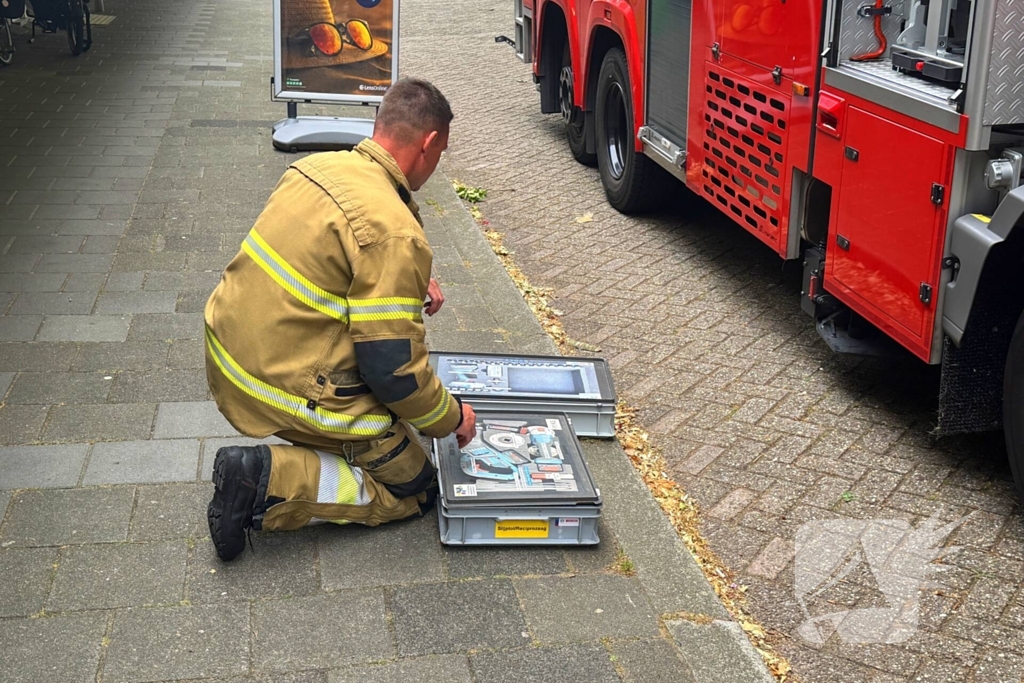 Gebouwbrand veroorzaakt door sigarettenpeuken