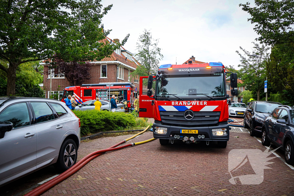 Sloopwerkzaamheden bij brand in dak