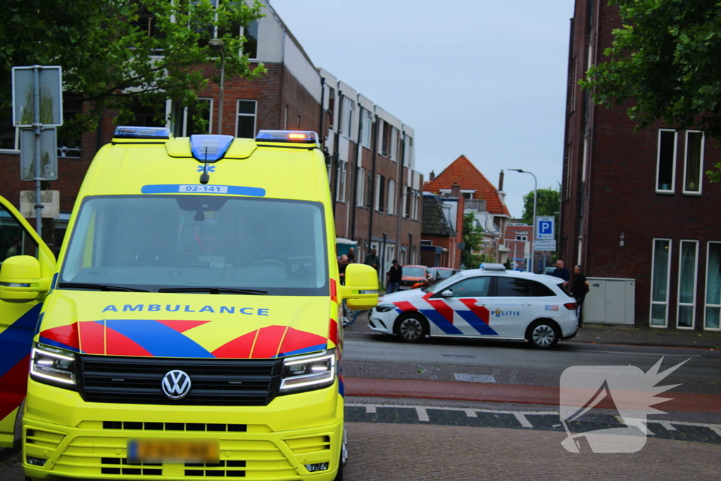 Scooterbezorger gewond geraakt