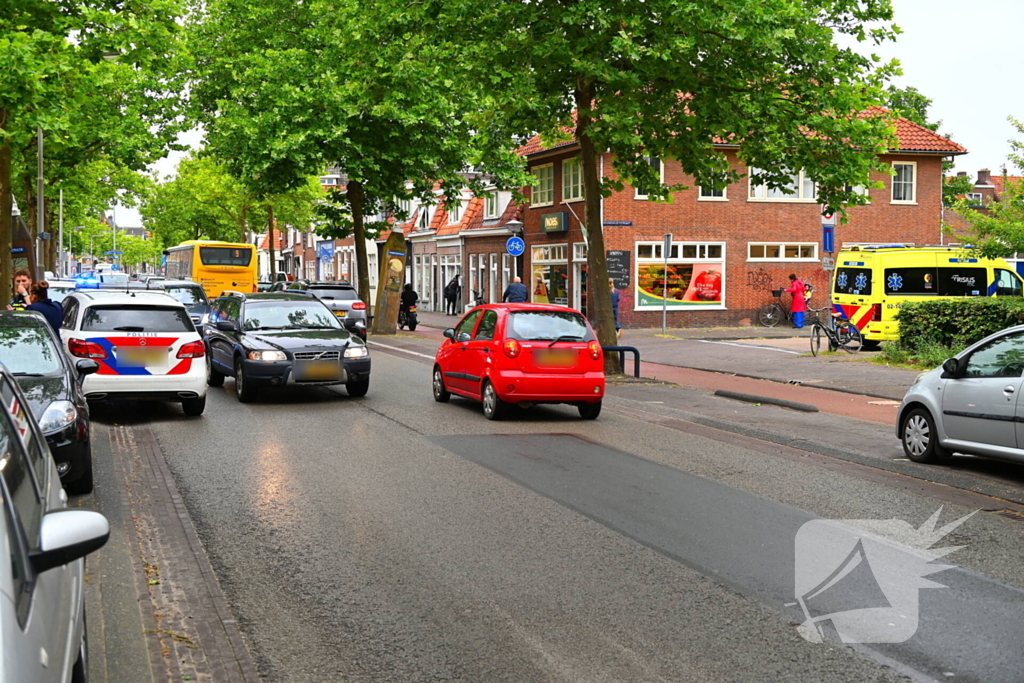 Scooterbezorger gewond geraakt