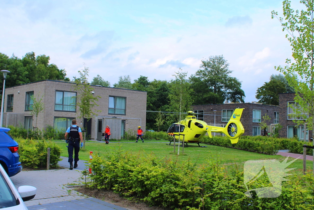 Traumahelikopter ingezet bij medische noodsituatie