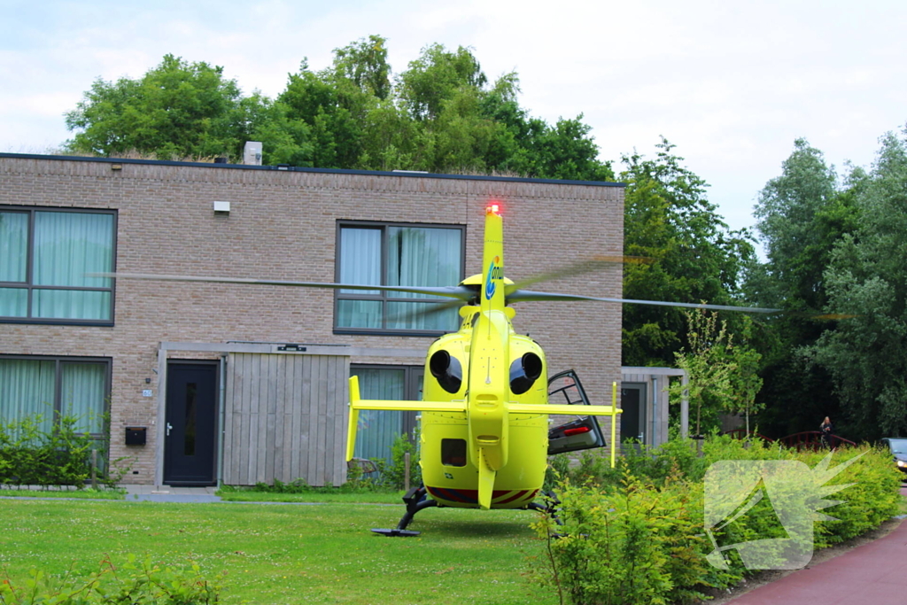 Traumahelikopter ingezet bij medische noodsituatie