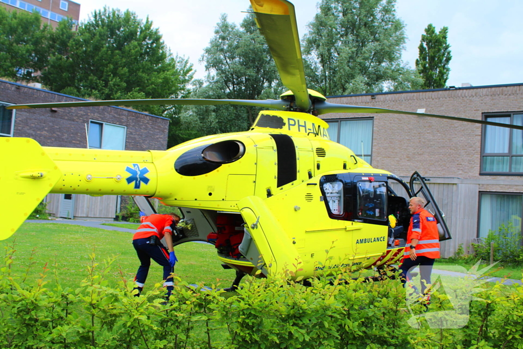 Traumahelikopter ingezet bij medische noodsituatie