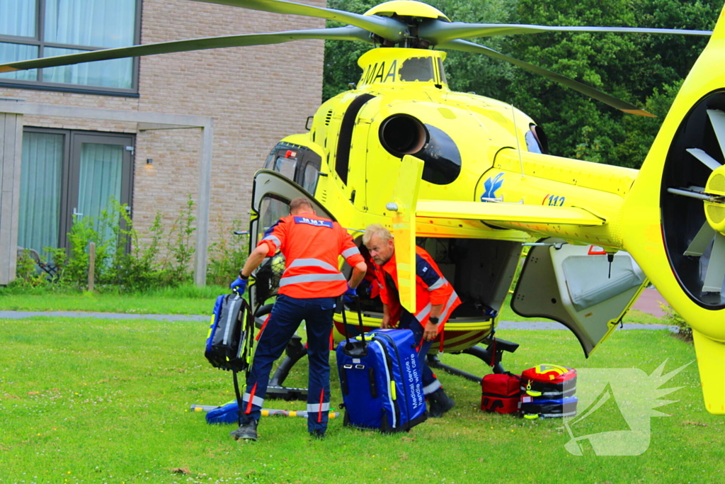 Traumahelikopter ingezet bij medische noodsituatie