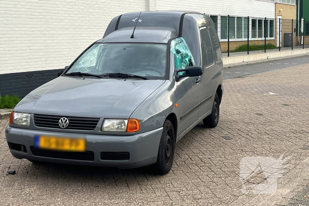 Fatbiker gewond door botsing met bus