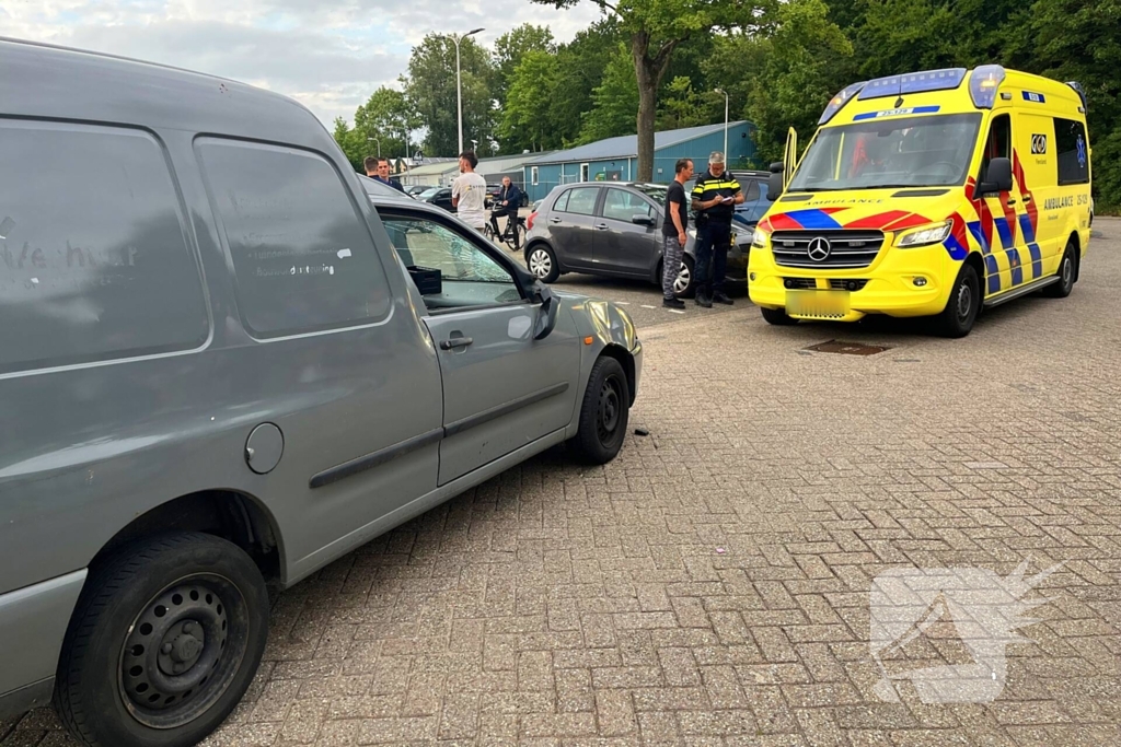 Fatbiker gewond door botsing met bus