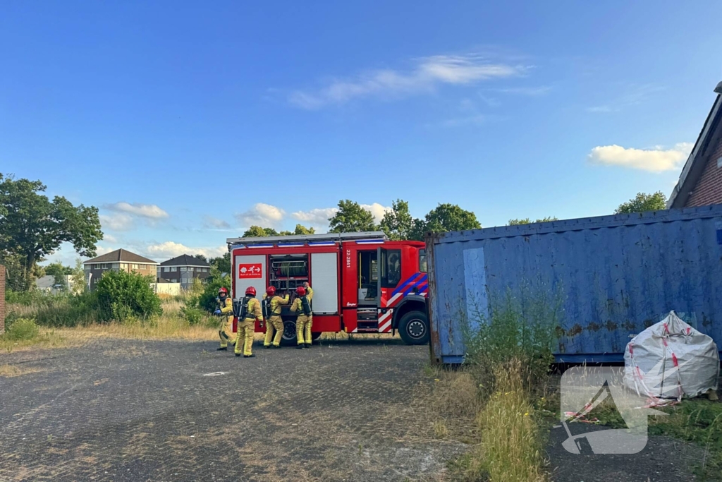 Blussing schuurbrand op later moment hervat