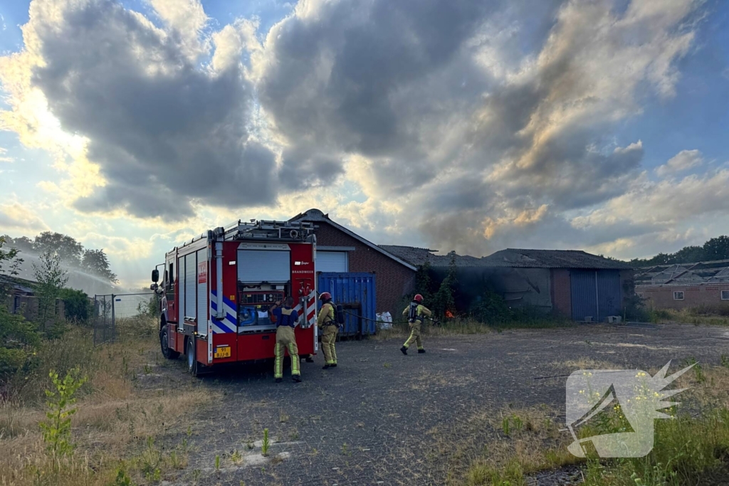 Blussing schuurbrand op later moment hervat
