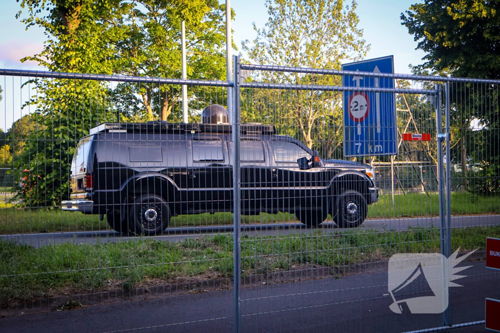 Grote belangstelling voor President Trump