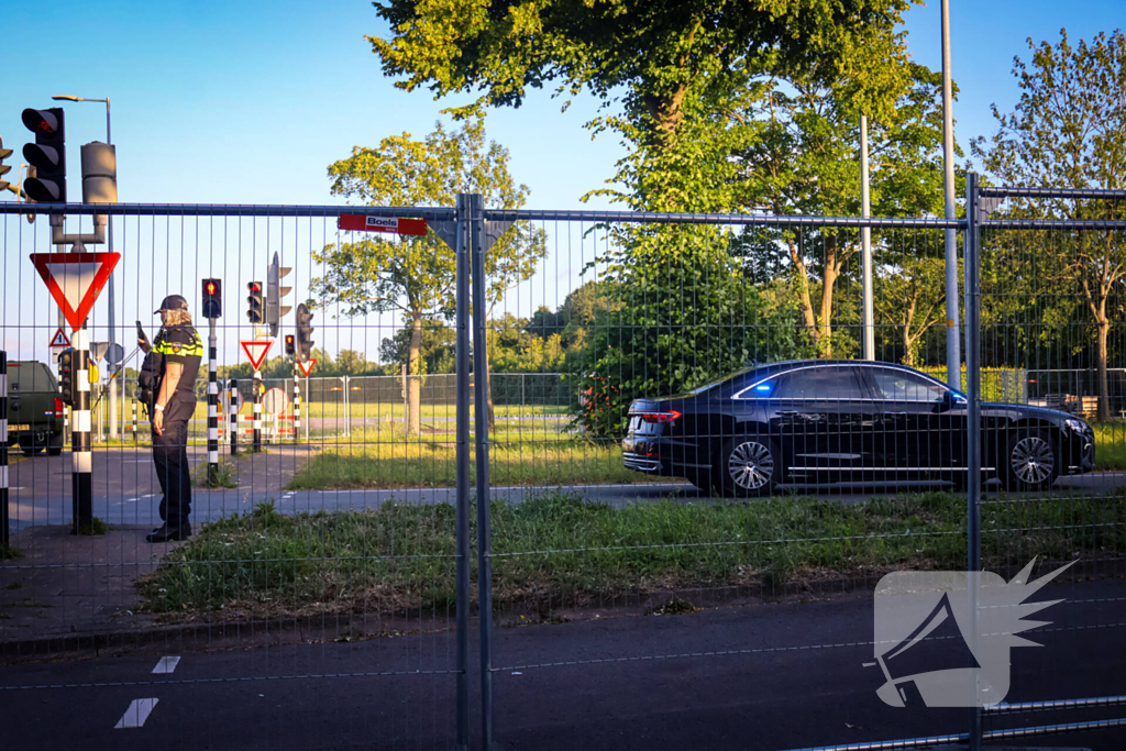 Grote belangstelling voor President Trump