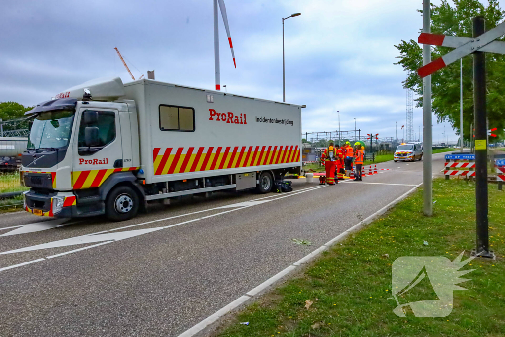 Onderzoek naar lekkende ketelwagen