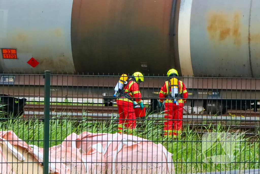 Onderzoek naar lekkende ketelwagen