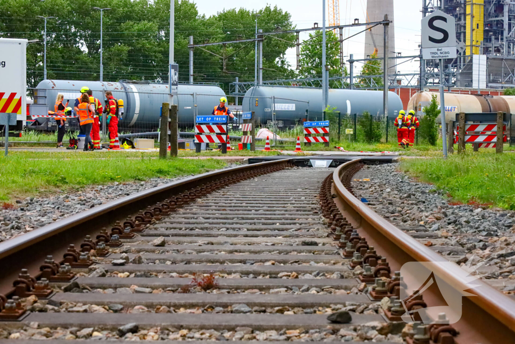 Onderzoek naar lekkende ketelwagen