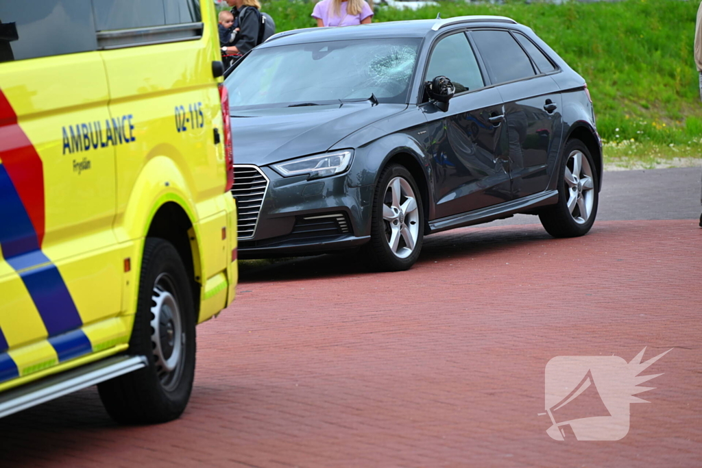 Fietser gewond bij aanrijding met automobilist