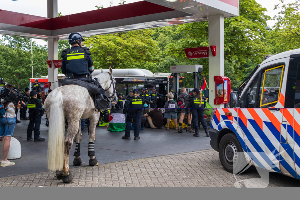 Politie beëindigd demonstratie Extinction Rebellion