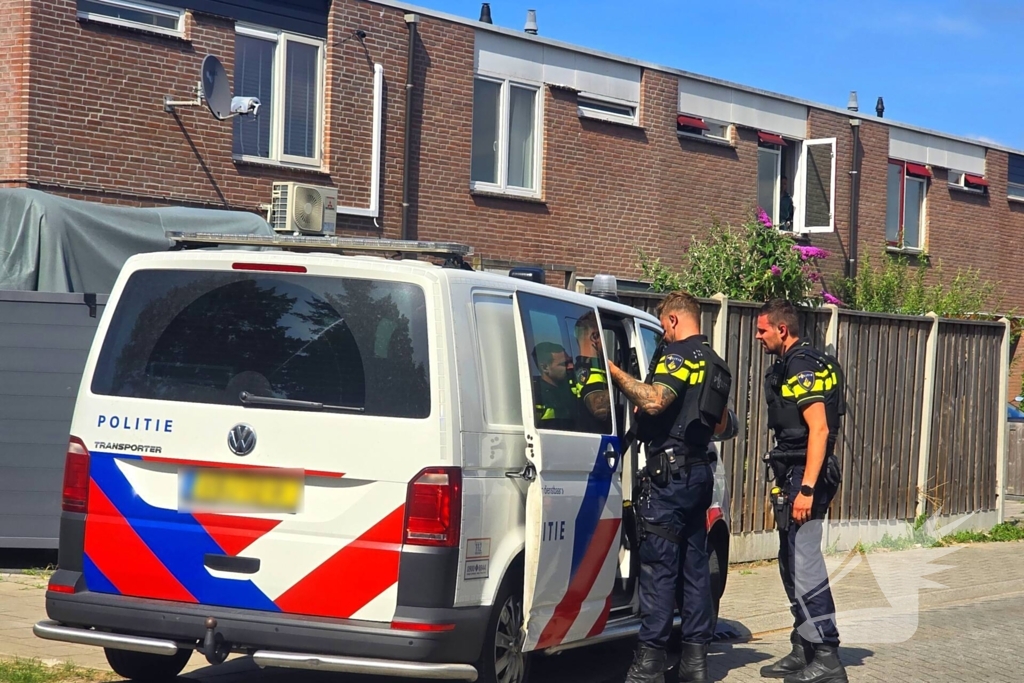 Verdachte aangehouden na overval op persoon met vuurwapen