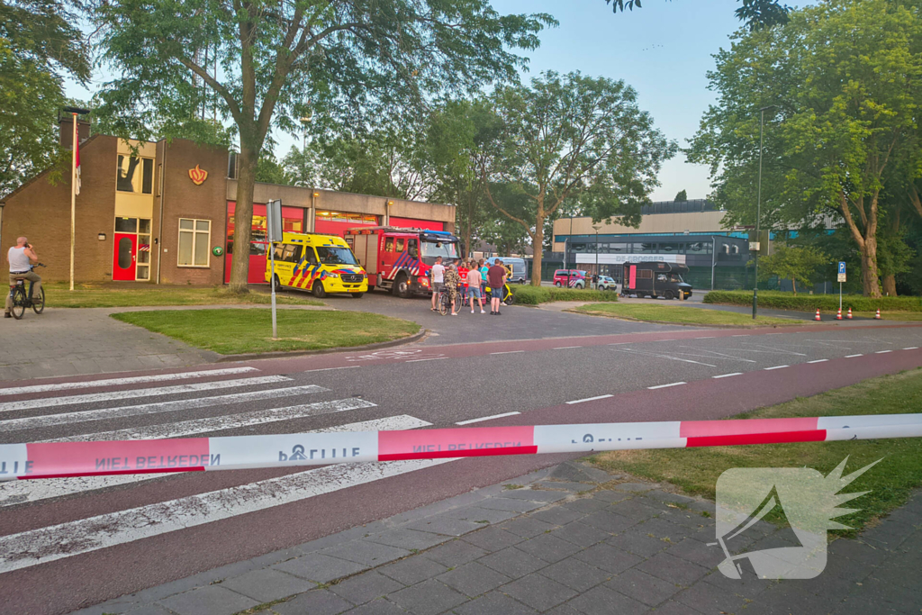 Explosievendienst onderzoekt camper na incident