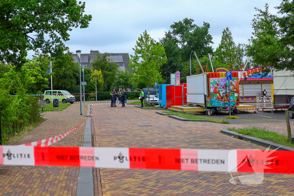 Schietincident leidt tot afzetting van parkeerplaats