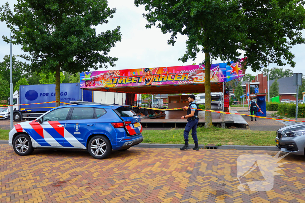 Schietincident leidt tot afzetting van parkeerplaats