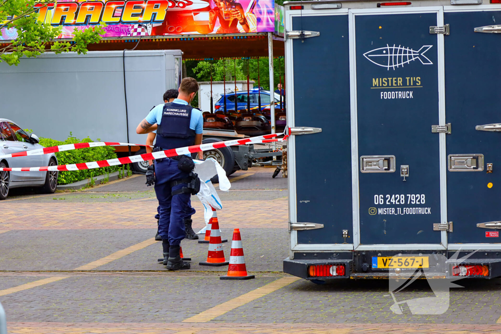 Schietincident leidt tot afzetting van parkeerplaats