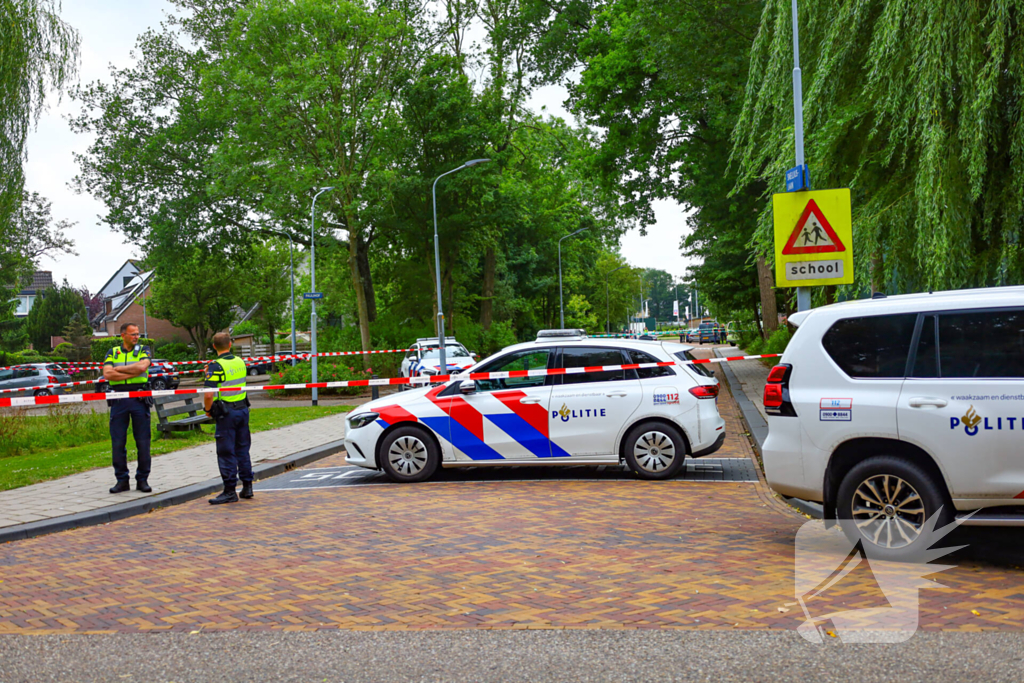 Schietincident leidt tot afzetting van parkeerplaats