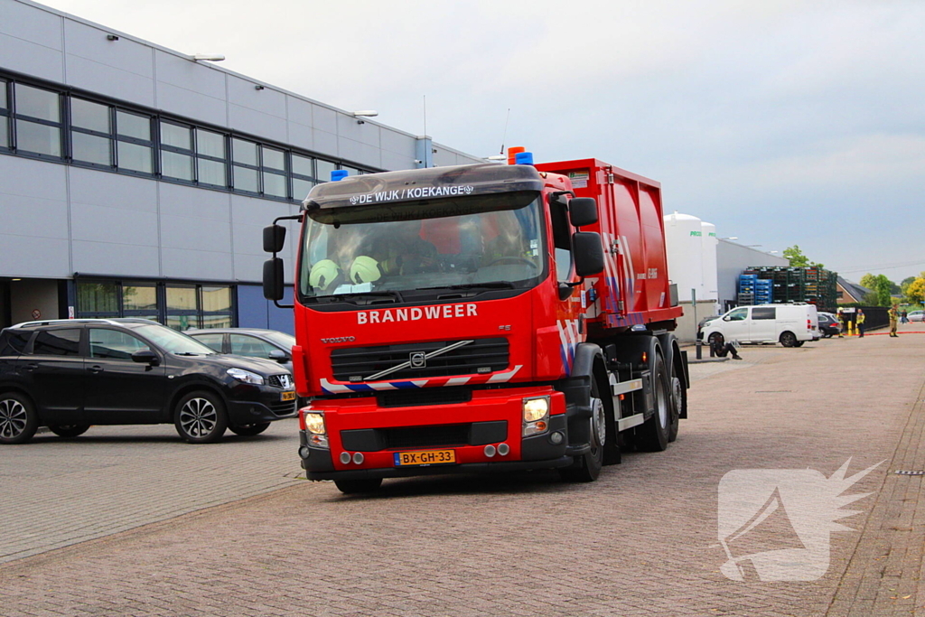 Flinke rookontwikkeling bij industriebrand