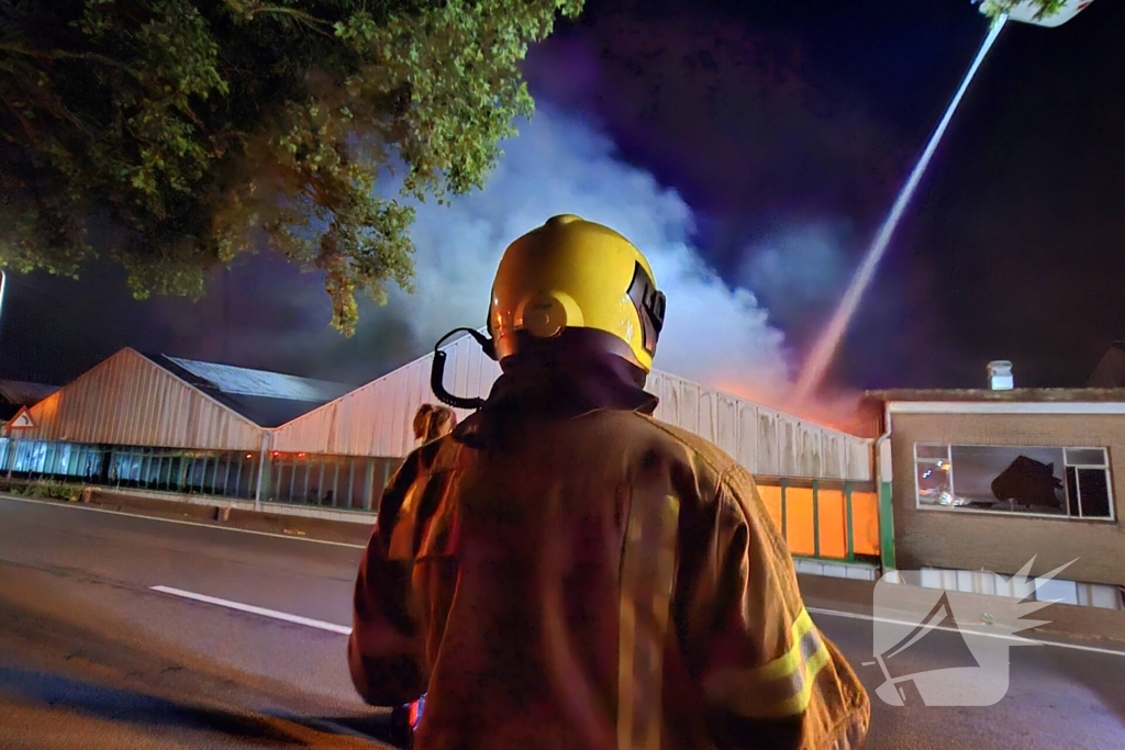 Grote brand treft bedrijfspand opnieuw