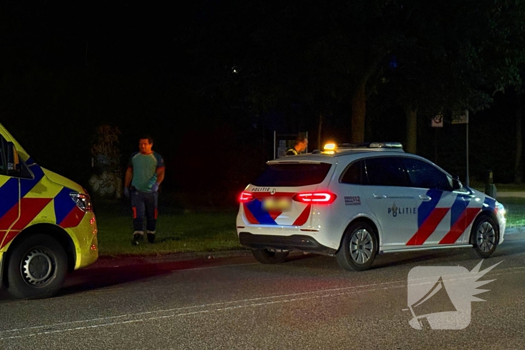 Fietser valt en raakt gewond bij ongeval